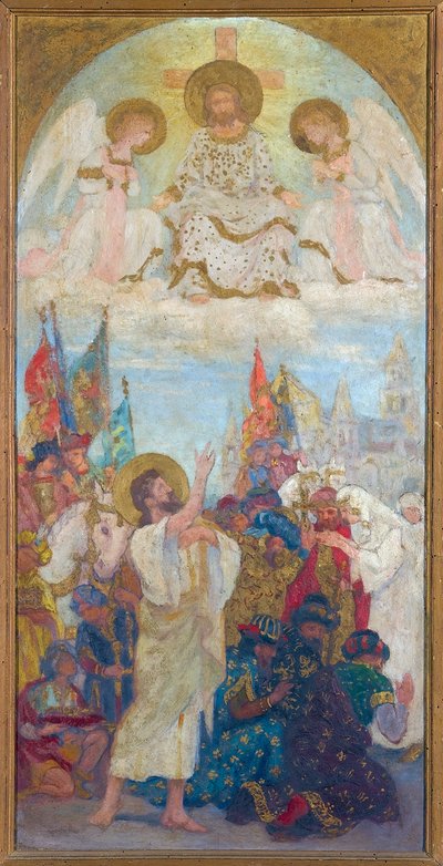 Estudio para un retablo de Pieretto Bianco