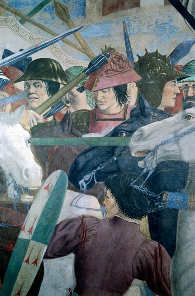 Leyenda de la Vera Cruz (detalle) de Piero della Francesca