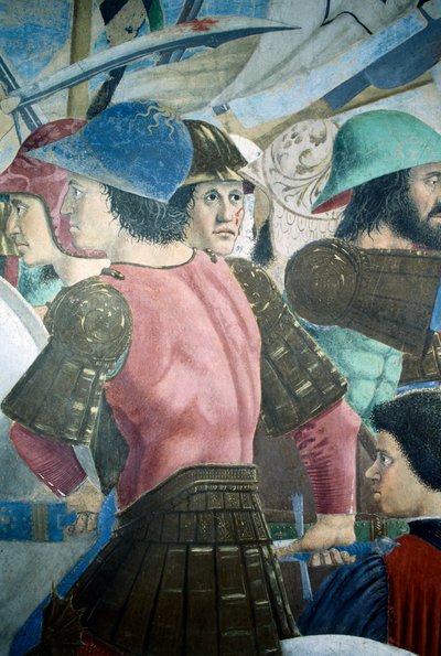 Leyenda de la Vera Cruz (detalle) de Piero della Francesca