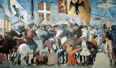 Leyenda de la Vera Cruz (detalle) de Piero della Francesca