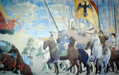 Victoria de Constantino (detalle) de Piero della Francesca
