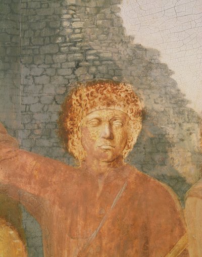 Natividad, 1470-50 (detalle) de Piero della Francesca