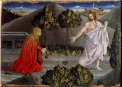 Noli me tangere. Políptico de la Misericordia de Piero della Francesca