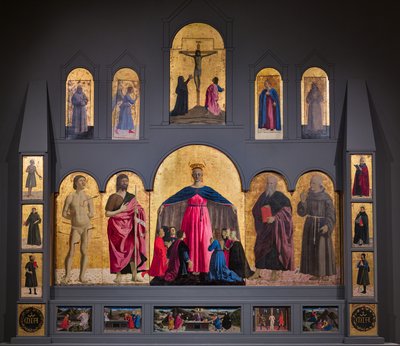 Políptico de la Misericordia es una obra de Piero della Francesca