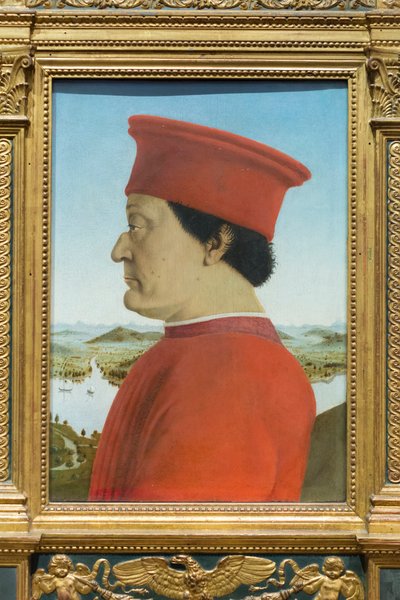Retrato del duque de Urbino, Federico da Montefeltro de Piero della Francesca