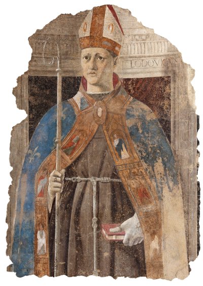 San Luis de Tolosa, 1460 de Piero della Francesca
