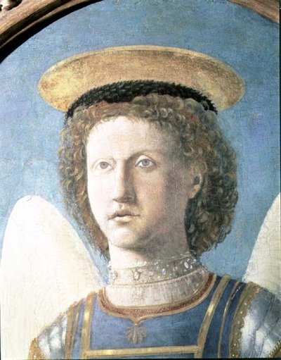 San Miguel (detalle) de Piero della Francesca