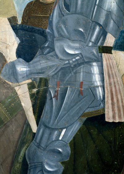 La Leyenda de la Vera Cruz, la Victoria de Constantino en la Batalla del Puente Milvio (detalle) de Piero della Francesca