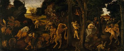Escena de caza, ca. 1494-1500 de Piero di Cosimo