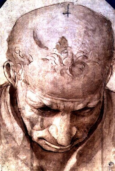 Cabeza de un hombre anciano de Piero di Cosimo