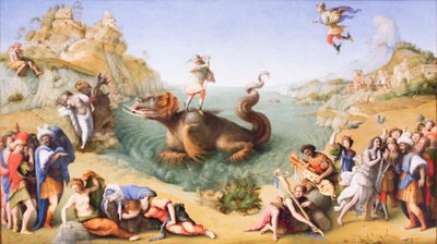 Perseo libera a Andrómeda de Piero di Cosimo