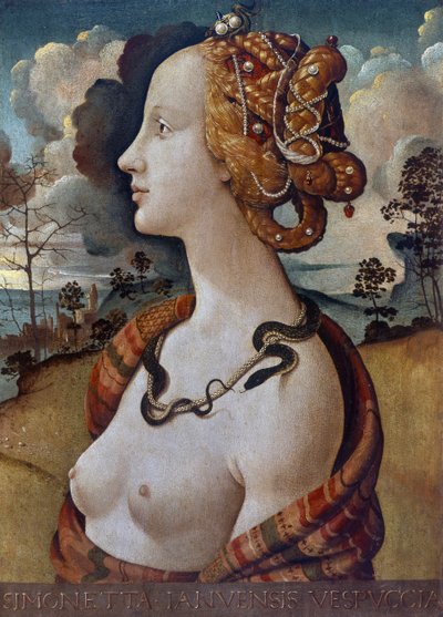 Retrato de Simonetta Vespucci como Cleopatra (1453-1476) de Piero di Cosimo