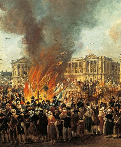 Celebración de la Unidad (detalle) de Pierre Antoine Demachy