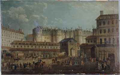Demolición de la Bastilla, 17 de julio de Pierre Antoine Demachy