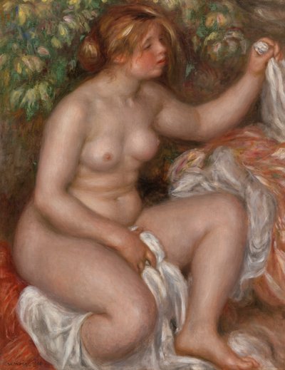 despues del baño de Pierre-Auguste Renoir