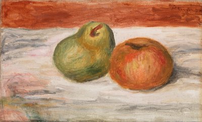 manzana y pera de Pierre-Auguste Renoir