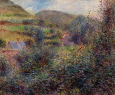 Alrededores de Berneval de Pierre-Auguste Renoir