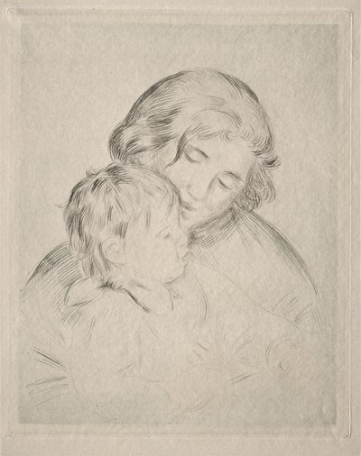 Madre e hijo de Pierre-Auguste Renoir