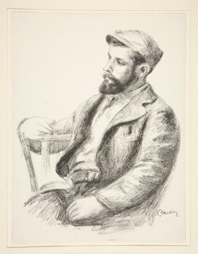 Retrato de Louis Valtat de Pierre-Auguste Renoir