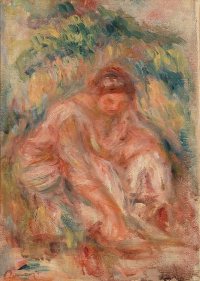 Bosquejo de una mujer de Pierre-Auguste Renoir