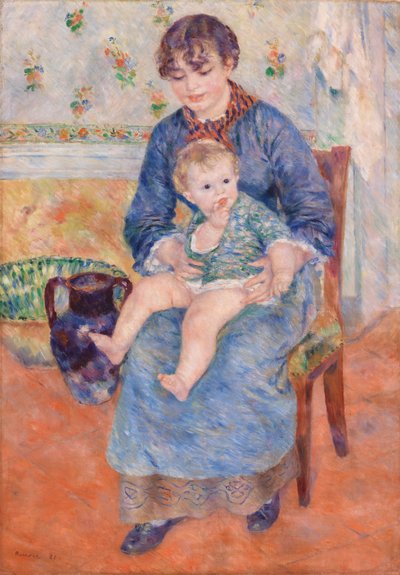 Madre joven de Pierre-Auguste Renoir