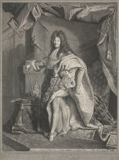 Luis el Grande de Pierre Imbert Drevet