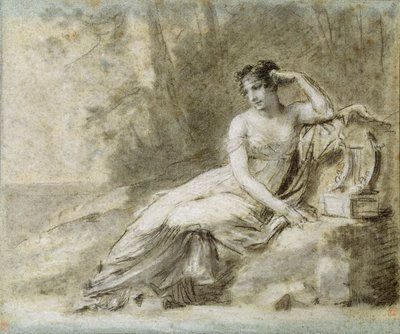 Estudio para un retrato de la emperatriz Josefina de Pierre Paul Prudhon