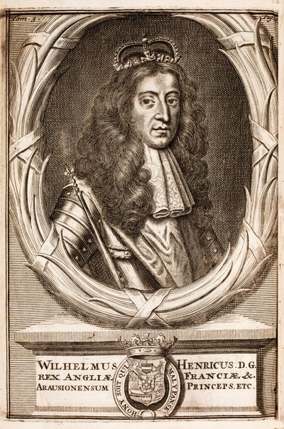 Rey Guillermo III (1650-1702) de Pierre  Mortier