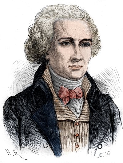 Retrato de Jean Etienne Marie Portalis. Jurista y político francés (1746-1807) basado en la pintura de Pierre Gautherot. de Pierre (after) Gautherot