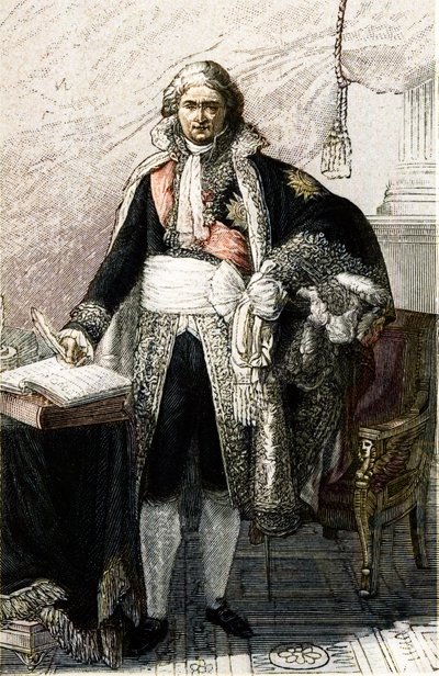 Retrato de Jean Etienne Marie Portalis, jurista y político francés (1746-1807) basado en la pintura de Pierre Gautherot de Pierre (after) Gautherot