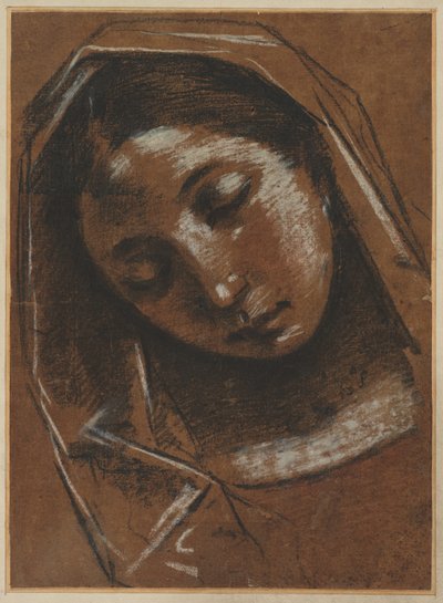 Head of the Virgin de Pierre Adrien Dalpayrat
