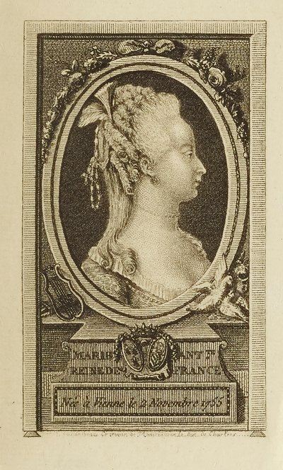 María Antonieta, Reina de Pierre Adrien Le Beau