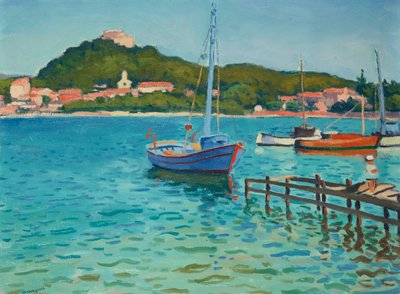 Porquerolles, tarde de verano de Albert Marquet