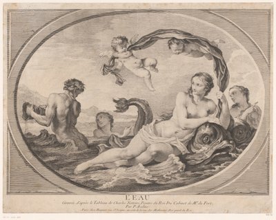 Representación alegórica con Amphitrite L