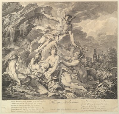 Nacimiento de Baco de Pierre Alexandre Aveline