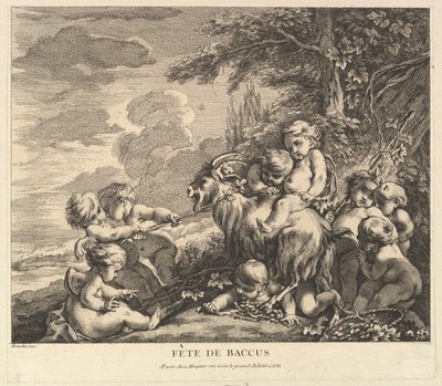 La fiesta de Baco de Pierre Alexandre Aveline