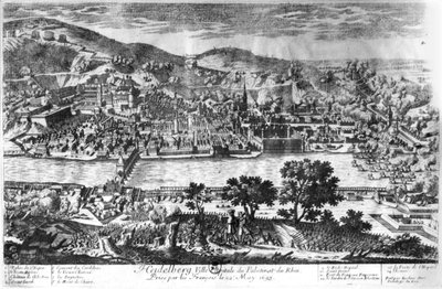 La toma de Heidelberg el 22 de mayo de 1693 de Pierre Alexandre Aveline