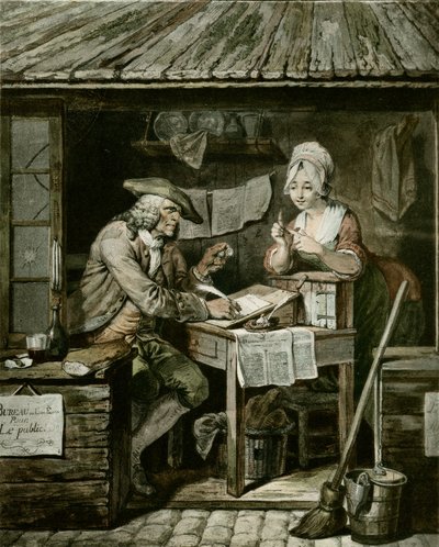 El escribano público de Pierre Alexandre Wille