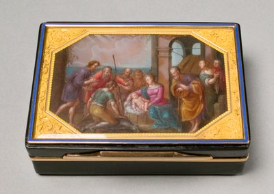 Caja de rapé, c.1810-20 de Pierre André Montauban
