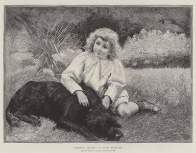Camaradas, descansando de Pierre Andre Brouillet