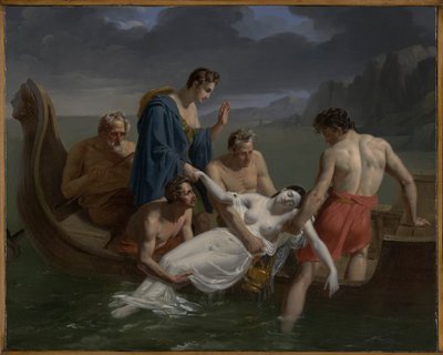 La muerte de Safo de Pierre Antoine Augustin Vafflard