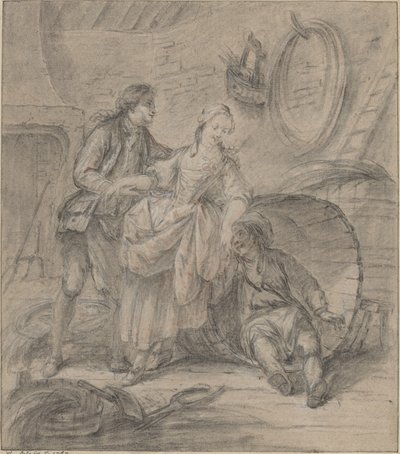 El cuento de la esposa del tonelero de Pierre Antoine Baudouin