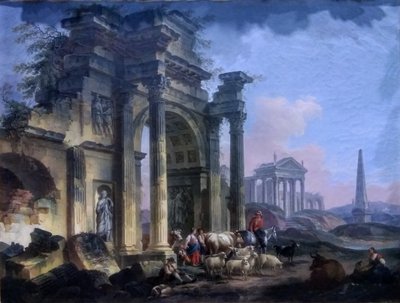 francés:  Arco del Triunfo de Pierre Antoine Demachy