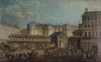 El asalto a la Bastilla el 14 de julio de 1789, 1789 de Pierre Antoine Demachy