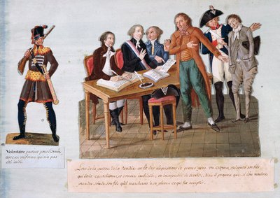 Voluntarios dirigiéndose a alistarse en el ejército para la guerra en la Vendée de Pierre Antoine Lesueur