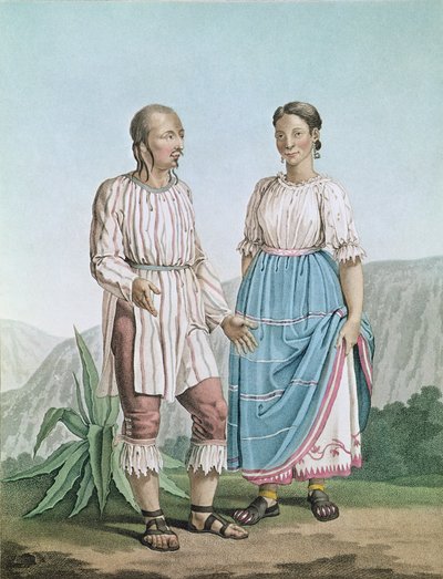 Trajes de los indios de Michoacán, de 