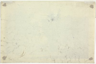 Croquis de jardín con escalera de Pierre Antoine Mongin