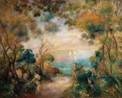 Un jardín en Sorrento de Pierre Auguste Renoir