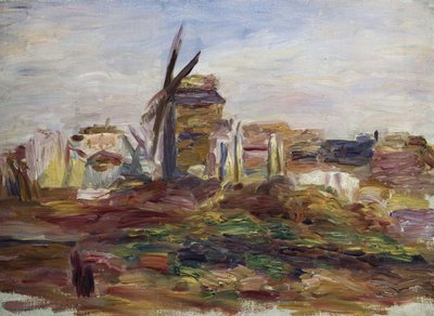 Un molino de viento de Pierre Auguste Renoir