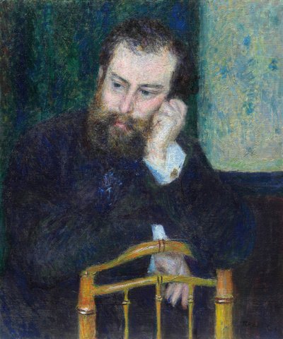 Alfred Sisley, 1876 de Pierre Auguste Renoir